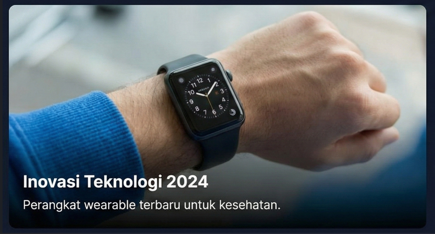 Kendaraan listrik otonom di jalan raya.